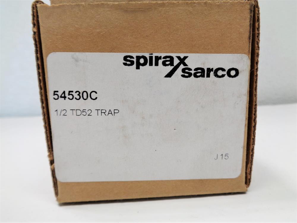 Spirax Sarco TD52 Thermodynamic Steam Trap 1/2" NPT #54530C